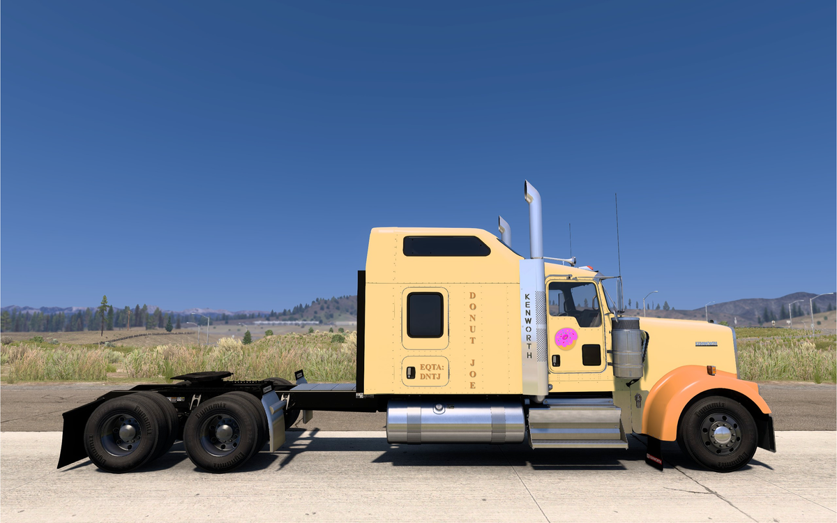 Donut Joe Kenworth W9000 ( Digital Image )