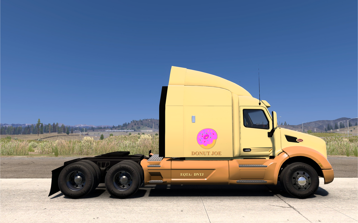 Donut Joe Peterbilt 579 ( Digital Image )