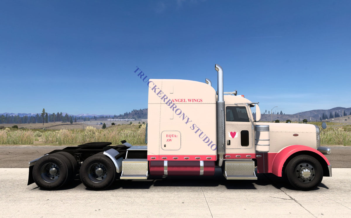Angel Wings Peterbilt 389 (Digital Image)