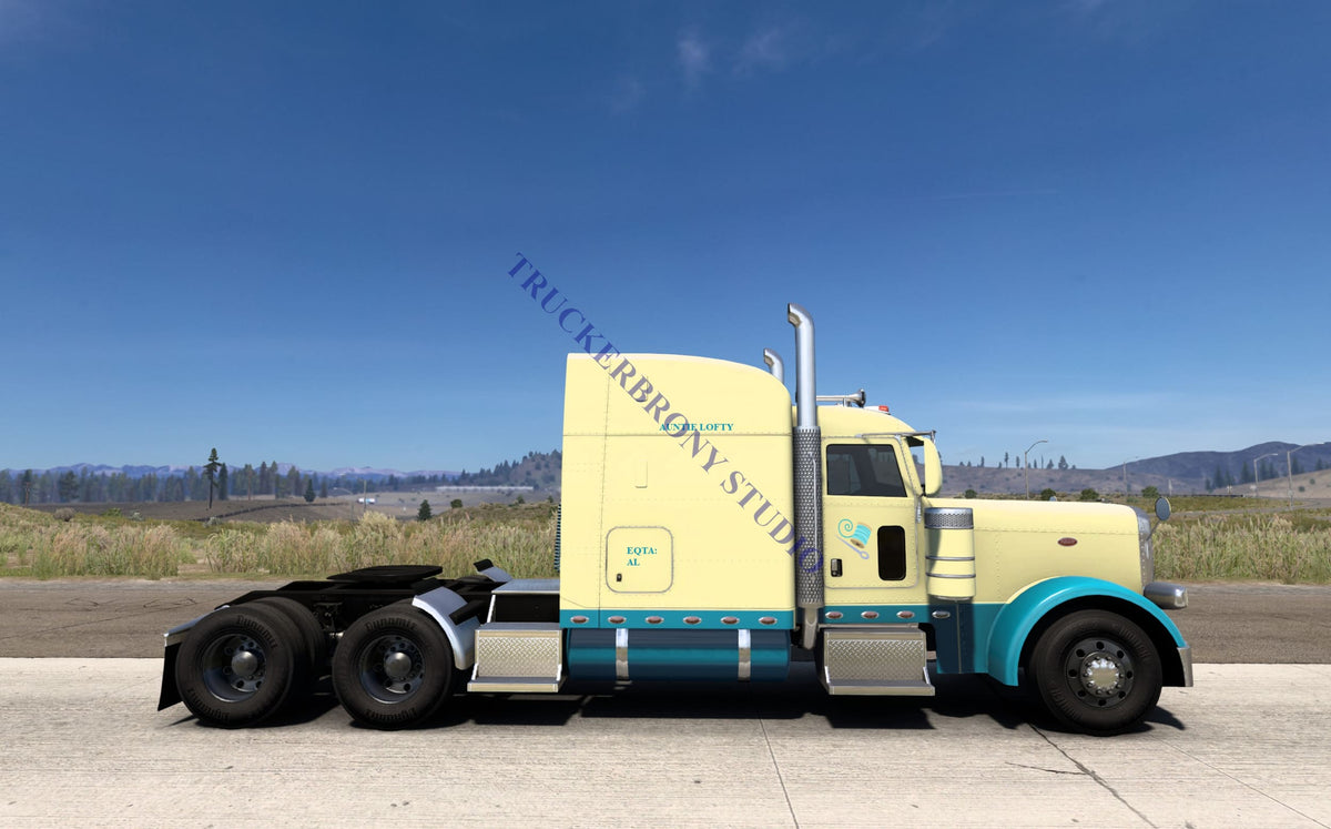 Auntie Lofty Peterbilt 389 (Digital Image) Digital Image