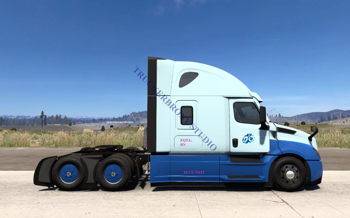 Blue Note Freightliner Cascadia (Digital Image)