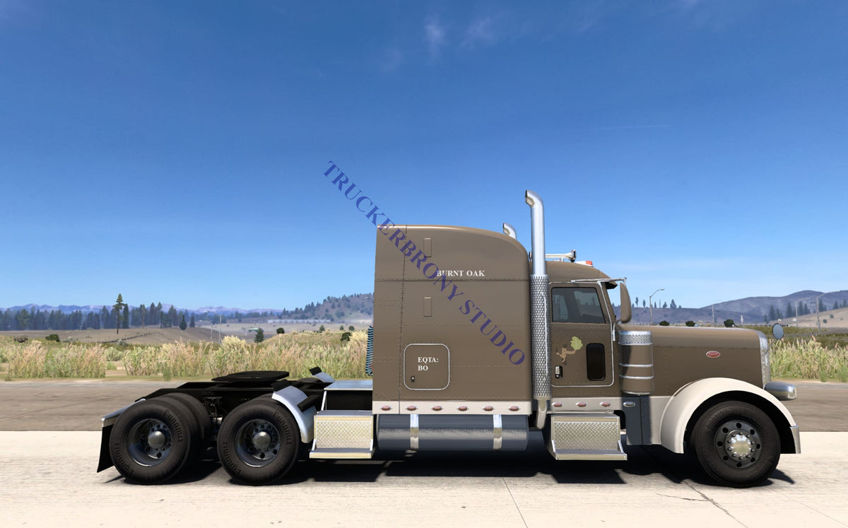 Burnt Oak Peterbilt 389 (Digital Image)