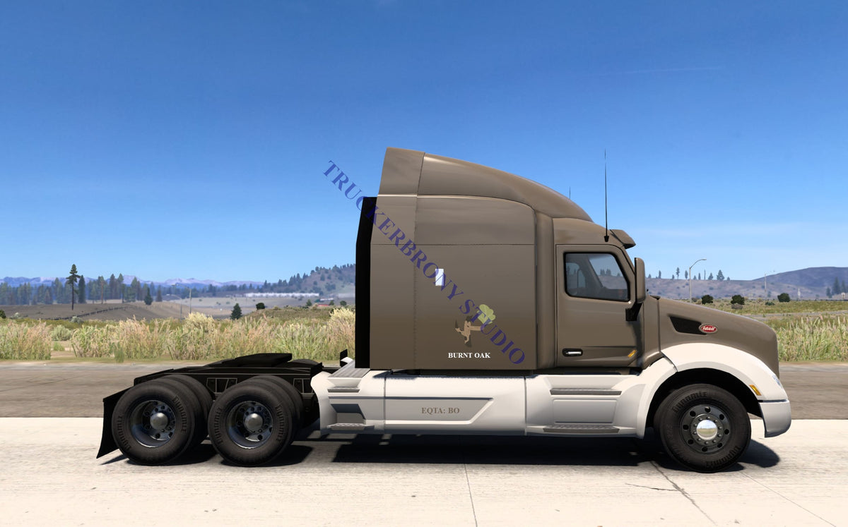 Burnt Oak Peterbilt 579 (Digital Image)