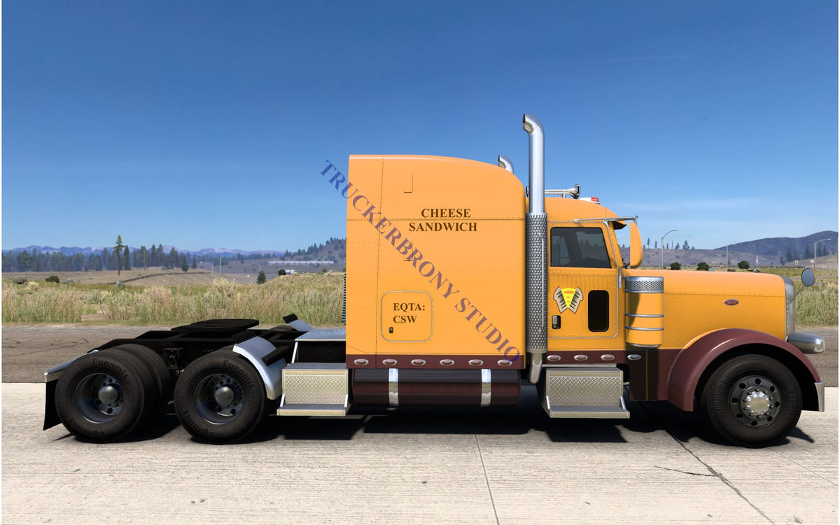 Cheese Sandwich Peterbilt 389 (Digital Image)