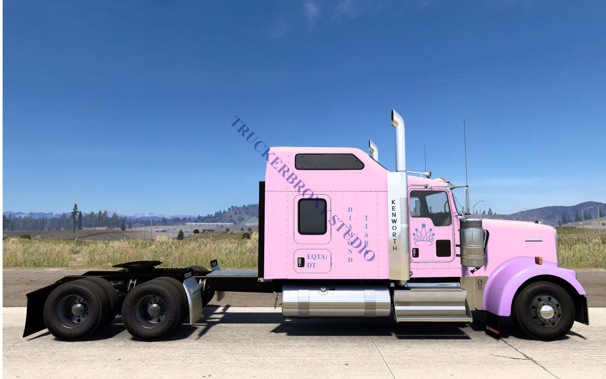 Diamond Tiara Kenworth W9000 (Digital Image)