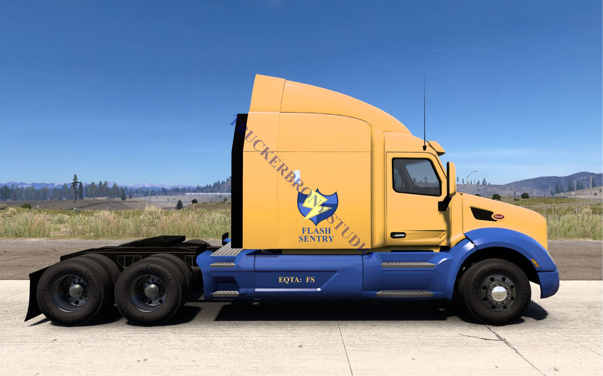 Flash Sentry Peterbilt 579 (Digital Image)