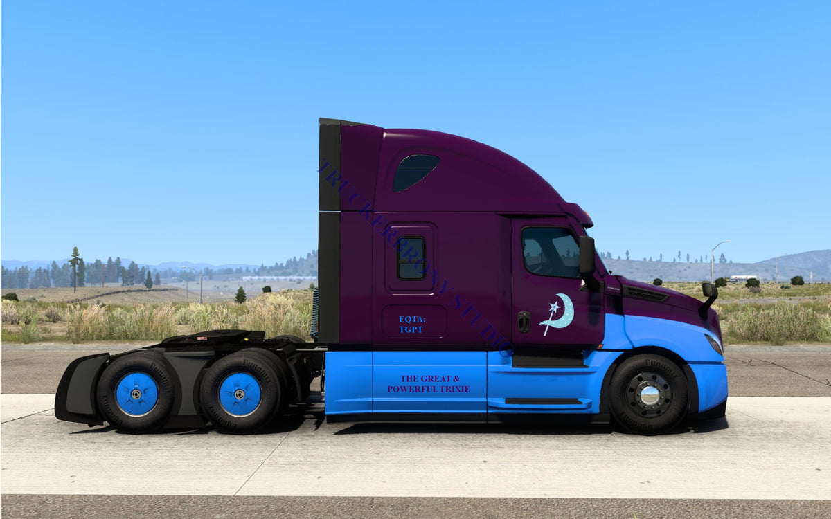 The Great & Powerful Trixie Freightliner Cascadia (Digital Image)