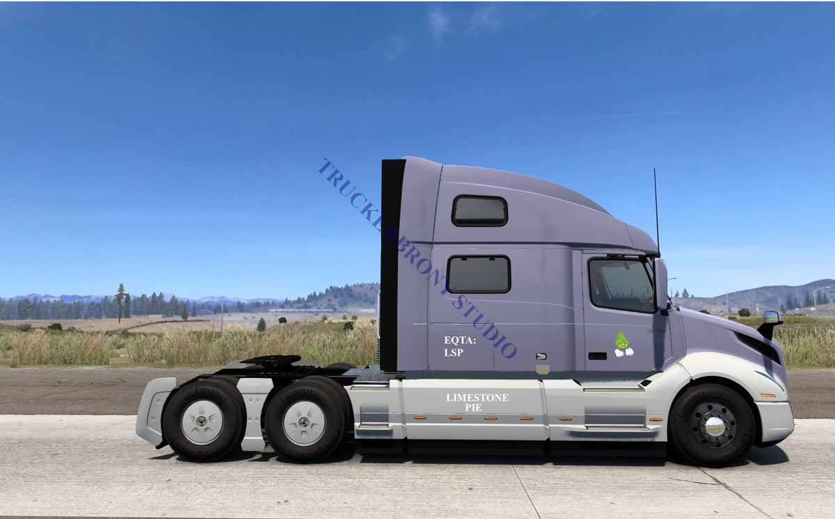 Limestone Pie Volvo Vnl (Digital Image)