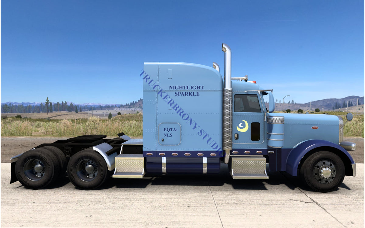 Nightlight Sparkle Peterbilt 389 (Digital Image)