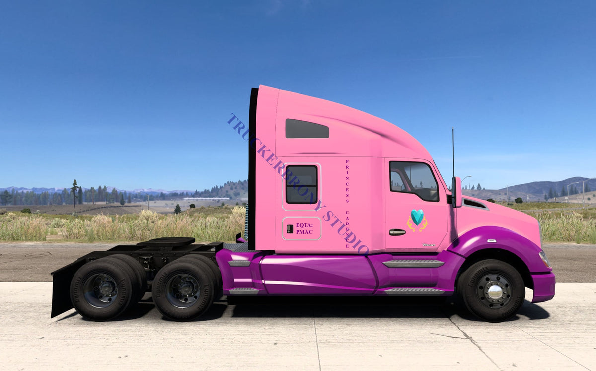 Princess Cadence Kenworth T680 (Digital Image)