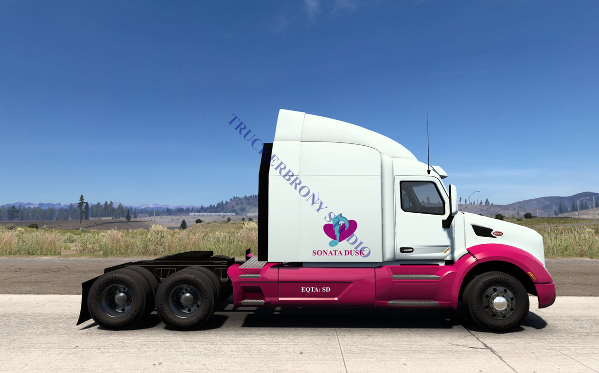 Sonata Dusk Peterbilt 579 (Digital Image)