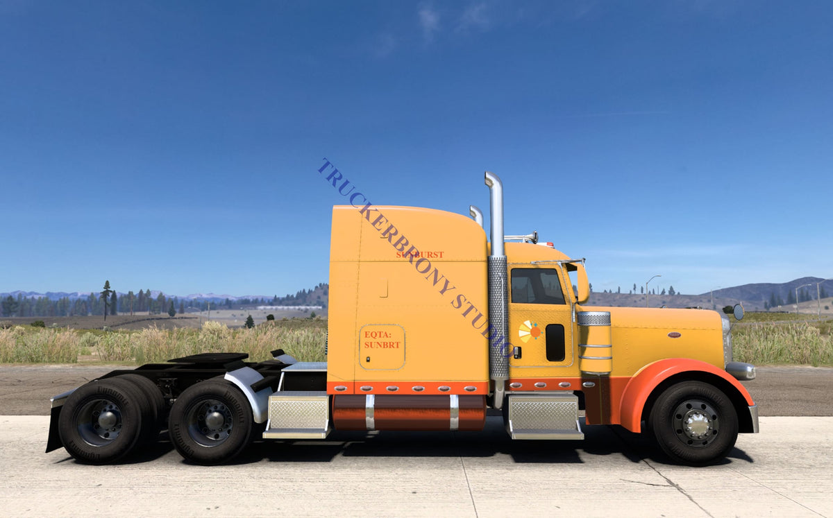 Sunburst Peterbilt 389 (Digital Image)
