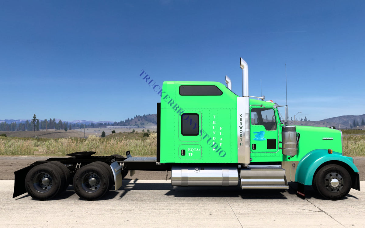 Thunder Flap Kenworth W9000 (Digital Image)