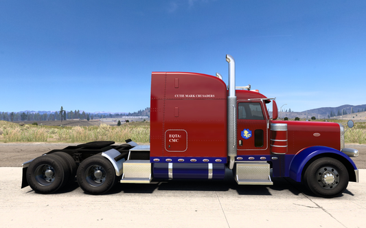 Cutie Mark Crusaders Peterbilt 389  ( Digital Image )