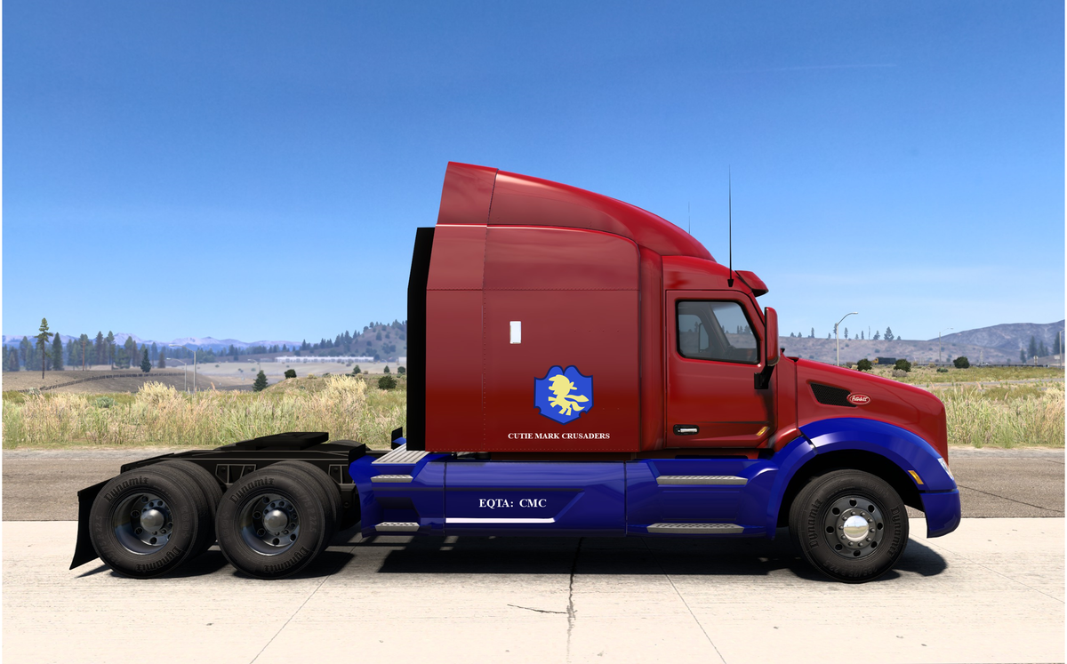 Cutie Mark Crusaders Peterbilt 579 ( Digital Image )