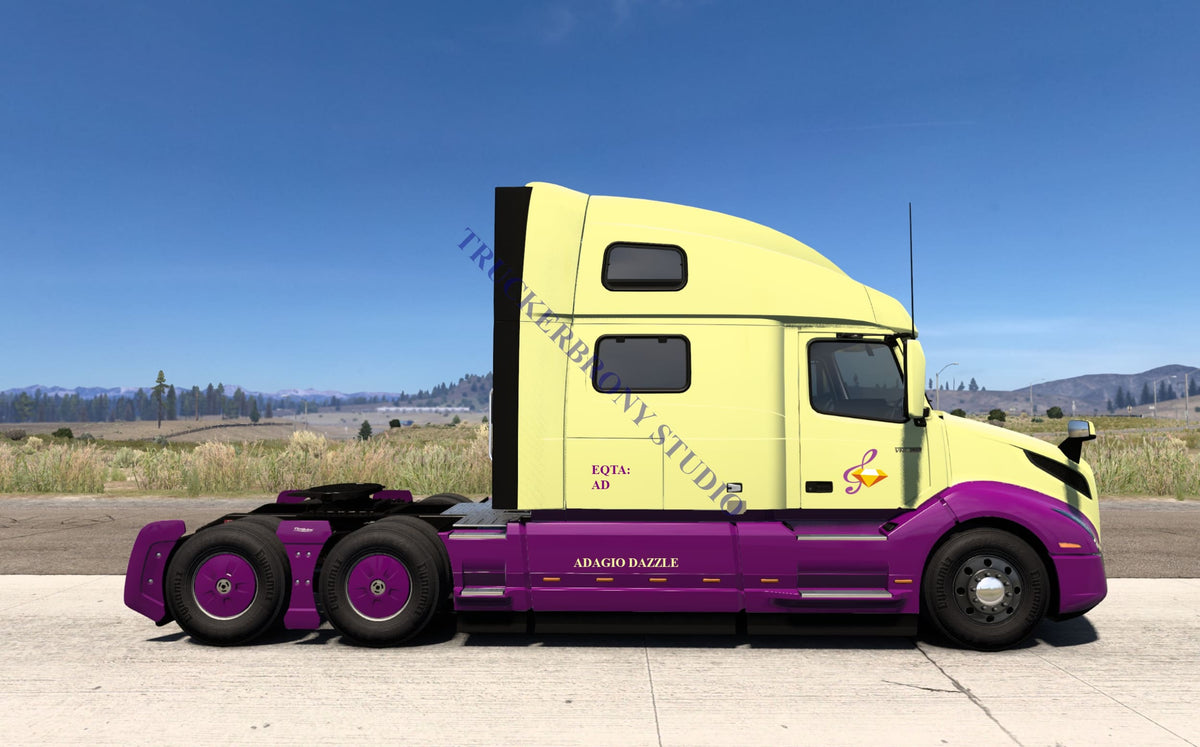 Adagio Dazzle Volvo Vnl (Digital Image)