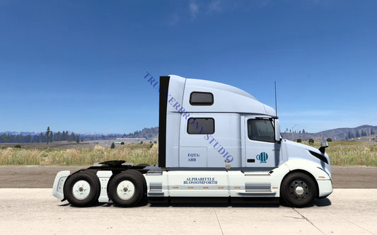 Alphabittle Blossomforth Volvo Vnl (Digital Image)