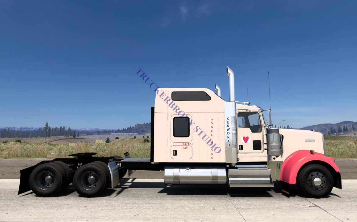 Angel Wings Kenworth W9000 (Digital Image)