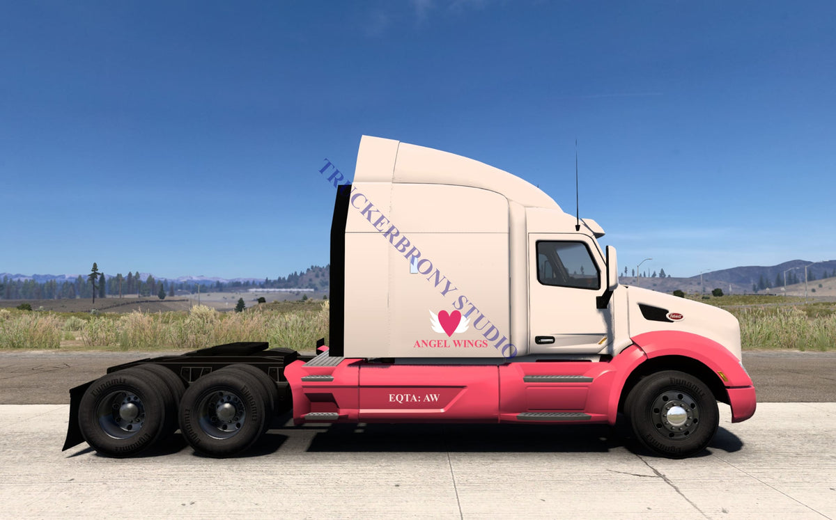 Angel Wings Peterbilt 579 (Digital Image)