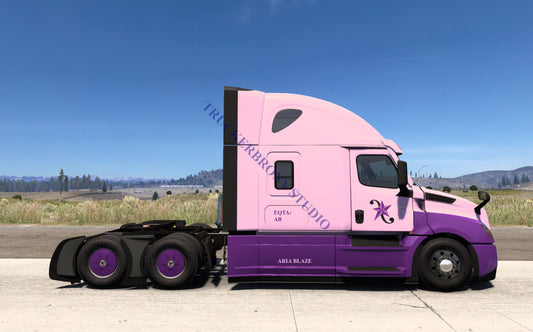 Aria Blaze Freightliner Cascadia (Digital Image)