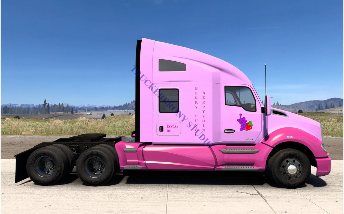 Berry Punch Kenworth T680 (Digital Image)