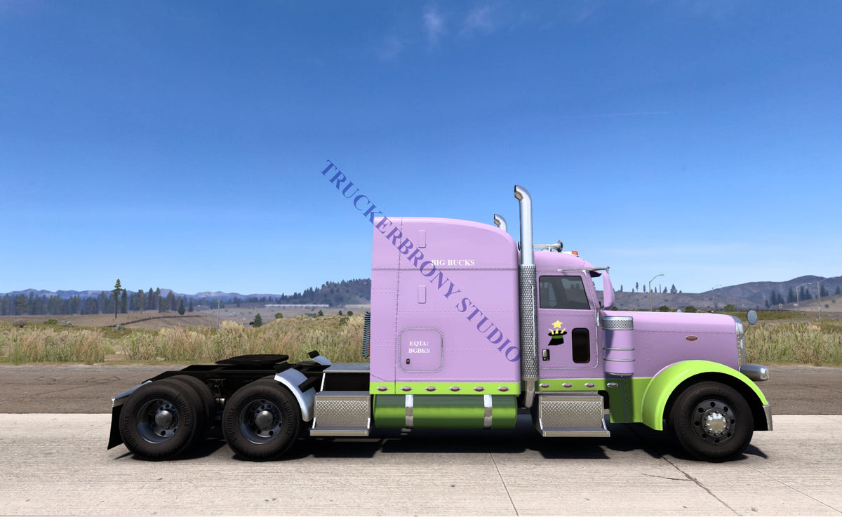 Big Bucks Peterbilt 389 (Digital Image) Digital Image