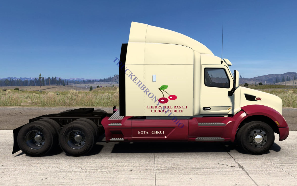 Cherry Jubilee Peterbilt 579 (Digital Image)