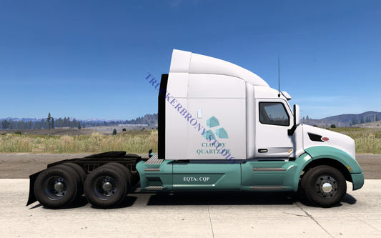 Cloudy Quartz Pie Peterbilt 579 (Digital Image)
