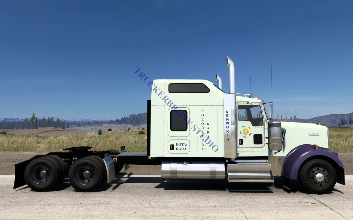 Coloratura-Rara Kenworth W9000 (Digital Image)