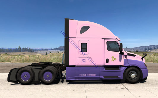Cookie Crumbles Freightliner Cascadia (Digital Image)