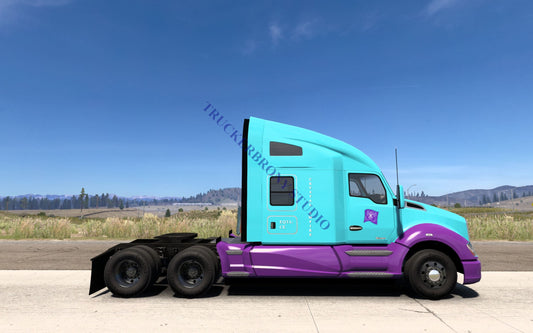 Crystal Empire Kenworth T680 (Digital Image) (Copy) - Digital Image