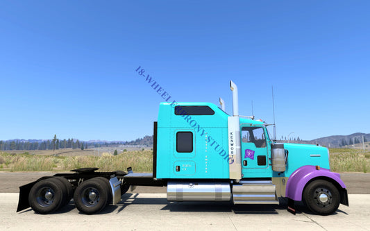 Crystal Empire Kenworth W9000 (Digital Image) Digital Image