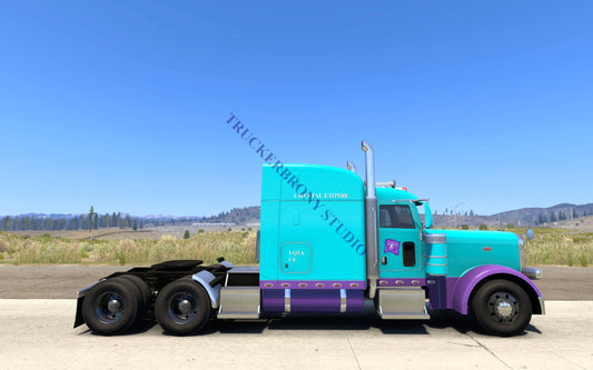 Crystal Empire Peterbilt 389 (Digital Image) Digital Image