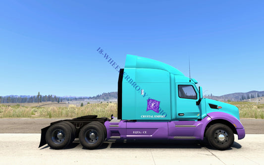 Crystal Empire Peterbilt 579 (Digital Image) Digital Image