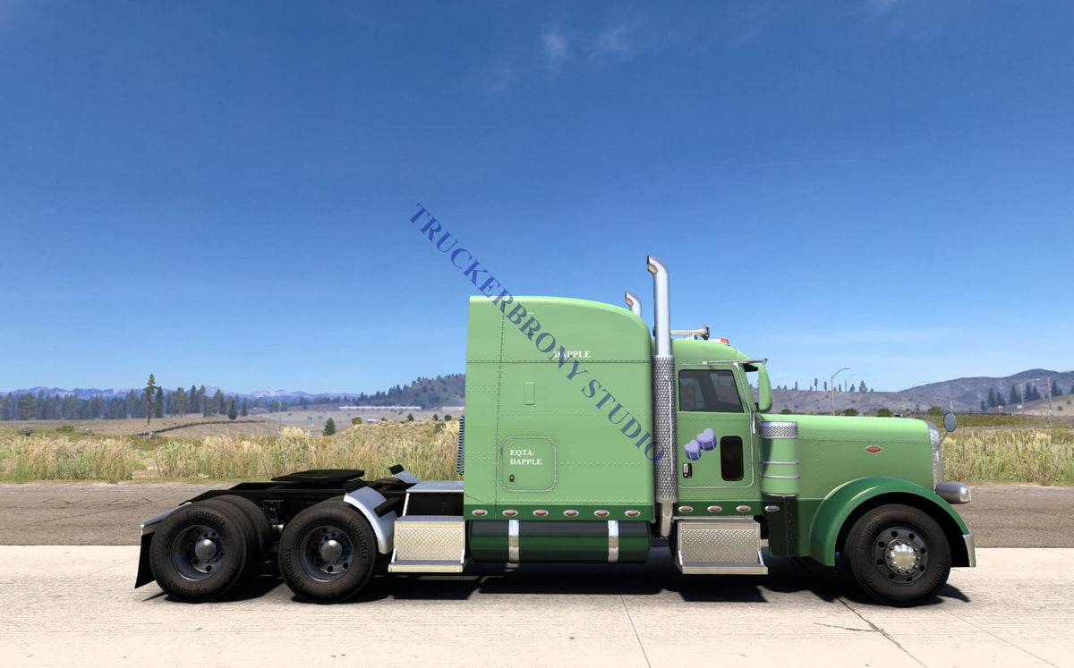 Dapple Peterbilt 389 (Digital Image) Digital Image