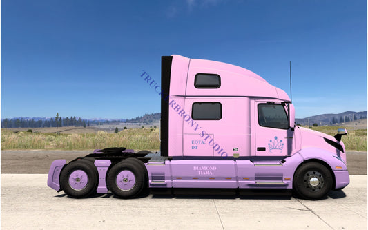 Diamond Tiara Volvo Vnl (Digital Image)