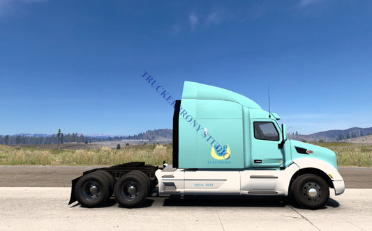 Fleetfoot Peterbilt 579 (Digital Image) Digital Image