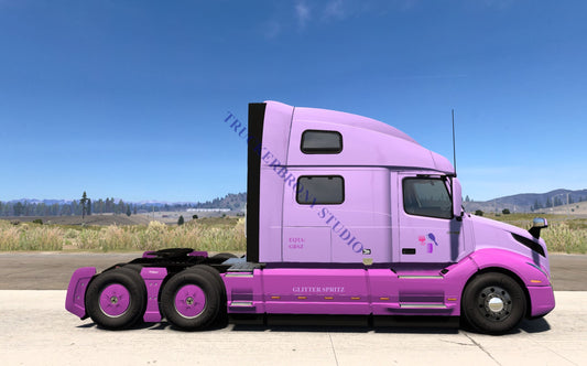 Glitter Spritz Volvo Vnl (Digital Image)