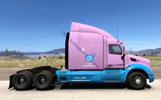 Izzy Moonbow Peterbilt 579 (Digital Image)