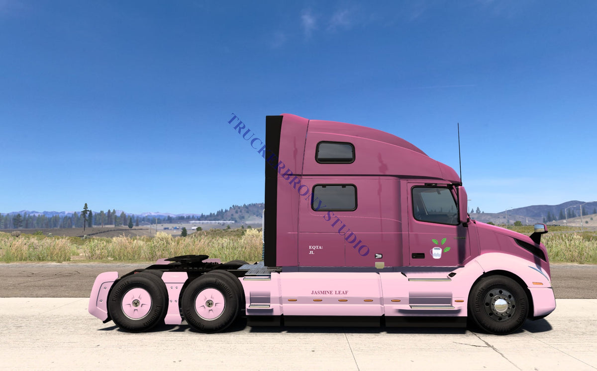 Jasmine Leaf Volvo Vnl (Digital Image)