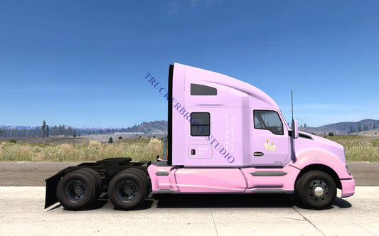 Lavender Essence Kenworth T680 (Digital Image)