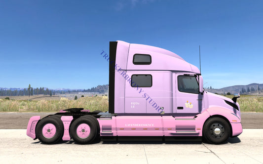 Lavender Essence Volvo Vnl (Digital Image)