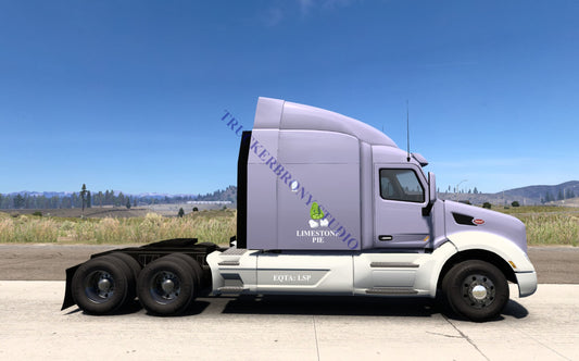 Limestone Pie Peterbilt 579 (Digital Image)