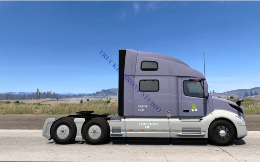 Limestone Pie Volvo Vnl (Digital Image)