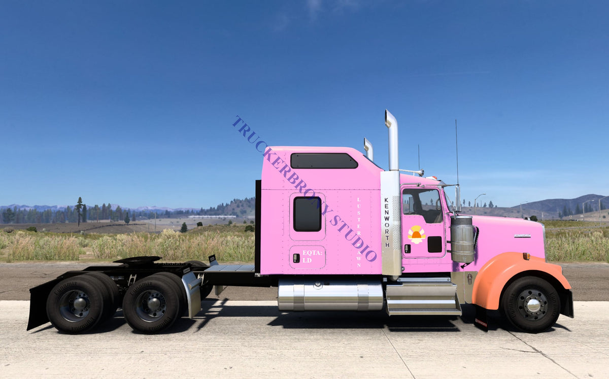 Luster Dawn Kenworth W9000 (Digital Image)
