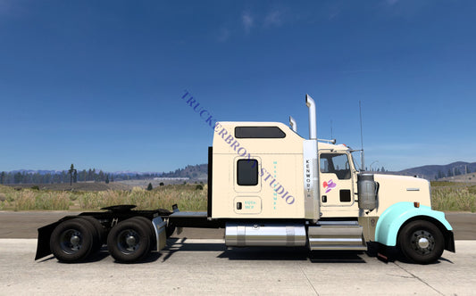 Miss Pommel Kenworth W9000 (Digital Image)