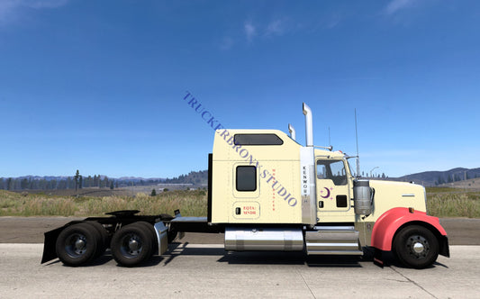 Moon Dancer Kenworth W9000 (Digital Image) Digital Image