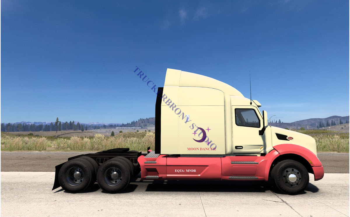 Moon Dancer Peterbilt 579 (Digital Image) Digital Image