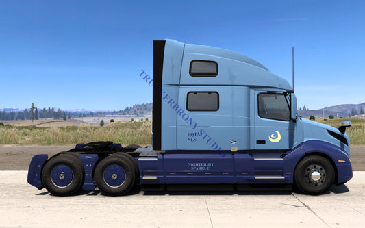 Nightlight Sparkle Volvo Vnl (Digital Image)