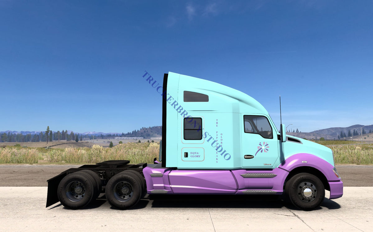 Pippsqueaks (Glory) Kenworth T680 (Digital Image) Digital Image